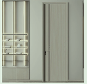 Vente en gros Panneau de sécurité minimaliste <span class=keywords><strong>Sensity</strong></span> Porte en fibre de carbone Portes de chambre à coucher - Product Image 4
