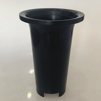 Pot Dasar Berkebun Anggrek, Pot Bunga Plastik Hitam Drainase dan Tanaman Pot Tumbuh Akar Bernapas