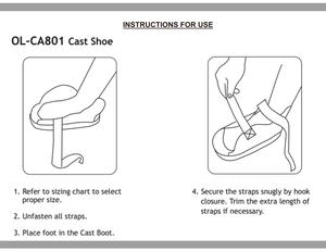 OL-CA801 בד רפואי יצוקה אורתופדית יצוק נעליים - Product Image 4