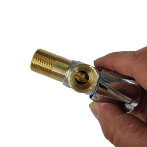 Chất Lượng Cao Vàng Brass Van Góc Thiết Kế Truyền Thống Kết Nối Mặt Bích DN8-DN32 Cho Nhà Bếp Phòng Tắm Của Nhãn Hiệu Van Cống - Product Image 5