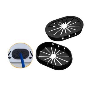 Pasacables ovalado de caucho NBR, protector de bordes para cables eléctricos, para caja de distribución, 20x10mm, 50x25mm - Product Image 3