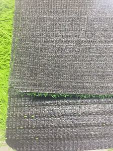 12mm hauteur de pile Sports de plein air tapis de gazon artificiel écologique Gym <span class=keywords><strong>pelouse</strong></span> résistant au feu Durable arrière-cour caoutchouc Football - Product Image 6