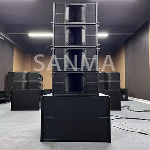 Q1 Double enceintes Line Array 2 voies 10 pouces passives/actives, équipement professionnel audio, vidéo et éclairage de scène, étanche, en bois - Product Image 2