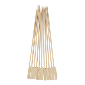 Thân thiện với môi trường dùng một lần dã ngoại ngoài trời 25cm xiên tre xiên pháo sắt - Product Image 3