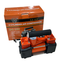 Pompe à air automatique pour voiture à 2 cylindres, gonfleur de pneus, pompe à air pour vélo, moto, voiture, compresseur universel pour voiture