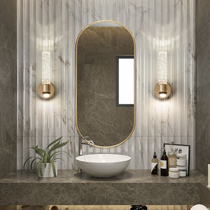 Lámpara de Pared LED de Lujo Moderna Nórdica para Dormitorio de Hotel o Villa, con Pantalla de Tubo de Vidrio y Metal, Decoración de Interiores para el <span class=keywords><strong>Hogar</strong></span> 2024 - Product Image 4