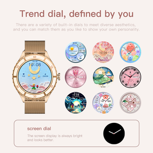 Nouvelle montre intelligente pour femmes Hw36 <span class=keywords><strong>Mini</strong></span> 2024, appel BT, détection de la santé, montre intelligente de sport de haute qualité pour femmes - Product Image 5