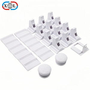 Serrures de sécurité magnétiques avec <span class=keywords><strong>aimant</strong></span> adhésif 3M <span class=keywords><strong>pour</strong></span> <span class=keywords><strong>armoire</strong></span> et tiroirs - Product Image 2