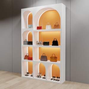 <span class=keywords><strong>ตู้</strong></span>โช<span class=keywords><strong>ว</strong></span>์เครื่องสำอางสำหรับร้านเสริมสวย <span class=keywords><strong>ว</strong></span>ัสดุไม้ สำหรับงานอบสี ห้องถ่ายทอดสด กระเป๋าใส่<span class=keywords><strong>รองเท้า</strong></span> <span class=keywords><strong>ตู้</strong></span>โช<span class=keywords><strong>ว</strong></span>์ฟิกเกอร์-ดีไซน์ทันสมัย - Product Image 4