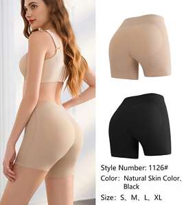 Брюки для коррекции фигуры с эффектом подтяжки ягодиц, с фиксированными вставками для придания объема, придающие естественный вид, невидимые, бесшовные, 3D, для похудения талии и коррекции живота. - Product Image 1