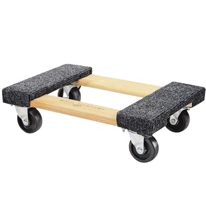 Livraison gratuite, meubles en bois dur, dolly, 18 "x 12" 30 "x 18", vente en gros