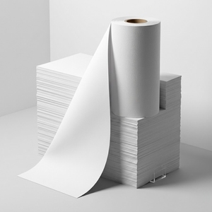 White Food Grade Coated One Side Butter <b>Paper</b> Roll High Quality Greaseproof <b>Paper</b> for Food <b>Wrapping</b> Packaging and Bakery Use - Product Image 2
