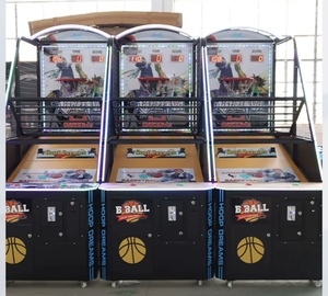 Sikke işletilen basketbol makinesi eğlence makinesi Arcade spor oyun merkezi için Metal oyun makinesi - Product Image 6