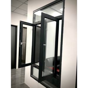 Fenêtres à battants en aluminium adaptées au climat africain avec <span class=keywords><strong>cadre</strong></span> à rupture de pont thermique et <span class=keywords><strong>verre</strong></span> trempé <span class=keywords><strong>double</strong></span> vitrage - Product Image 1