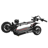 Pour Trottinette Électrique Thunder 3 72V 40AH avec Batterie au Lithium, Moteur Double 2500W, Vitesse 100 km/h, Stock Entrepôt Européen