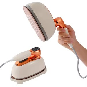 110V 220V 1500W Pantalla digital Plancha <span class=keywords><strong>de</strong></span> vapor Máquina <span class=keywords><strong>de</strong></span> hierro <span class=keywords><strong>de</strong></span> mano plegable Máquina <span class=keywords><strong>de</strong></span> planchado giratoria portátil para <span class=keywords><strong>ropa</strong></span> - Product Image 5