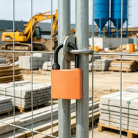 NFC Smart LOTO Vorhängeschloss, Schlüsselloses Industrielles Lockout-Tagout-Schloss, OSHA-konform für Energieisolierung