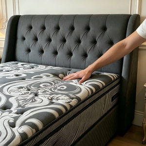 Muebles <span class=keywords><strong>de</strong></span> Dormitorio Tamaño Queen, Colchón <span class=keywords><strong>de</strong></span> Espuma Viscoelástica con Tela Transpirable, <span class=keywords><strong>Colchones</strong></span> <span class=keywords><strong>de</strong></span> Espuma Comprimida Tamaño King - Product Image 3