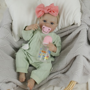 Lifereborn 18 ''Adorable Reborn Lover Newborn Weighted Baby Doll con cara real gordita - Product Image 4
