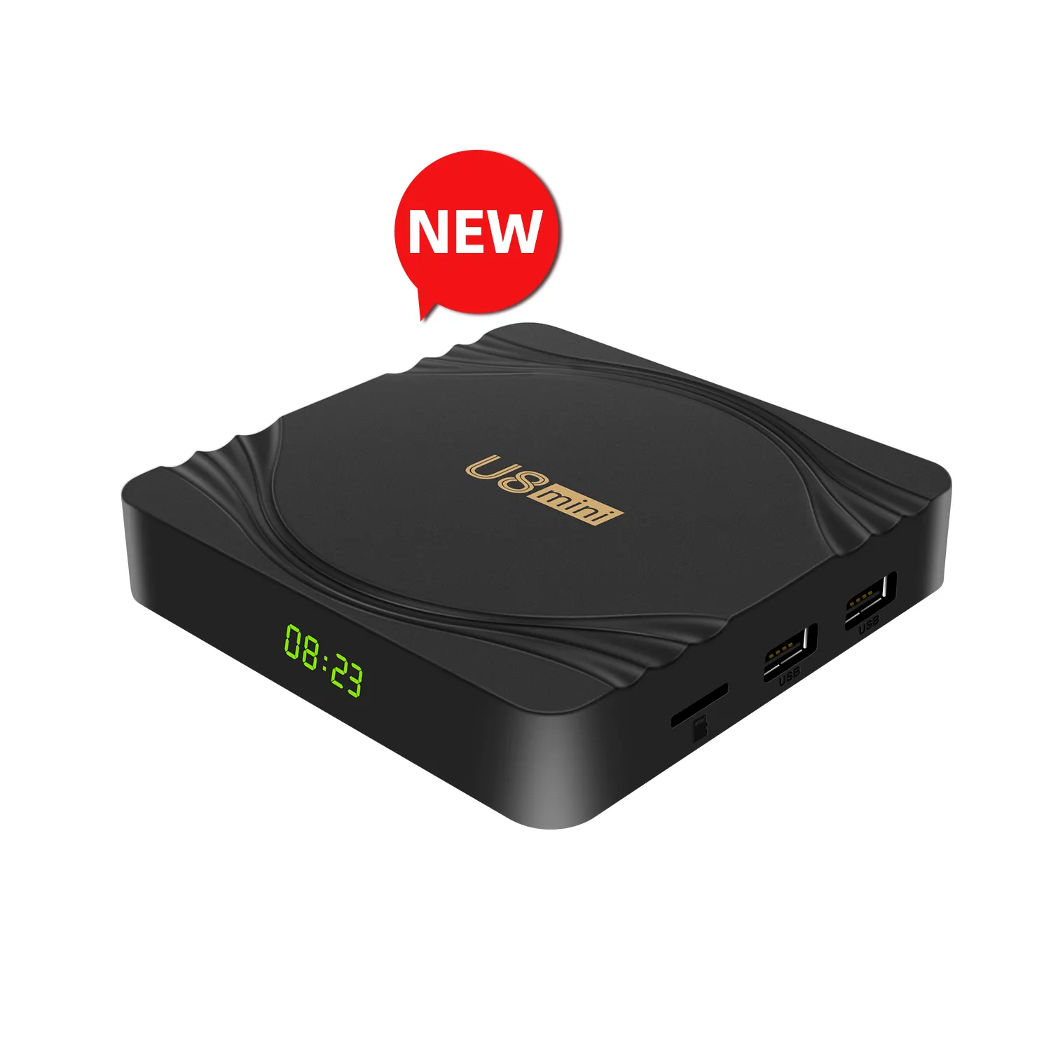 JUNUO New Model Original U8 MI Smart TV BOX S Android 9.1 4K Internet TV Set Top Box