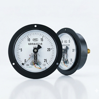 Teicaro TKPG22 Stainless Steel Mechanical Analog Electric Contact Pressure Gauge with 1.6% Accuracy 0-0.6MPa Range