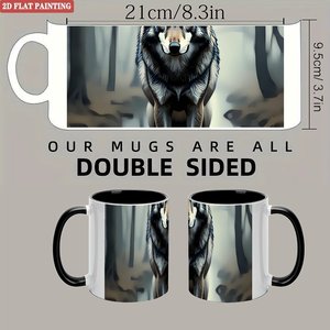 Taza de Café de Cerámica Personalizada de 11 oz <span class=keywords><strong>con</strong></span> Historia de Marca - Product Image 4