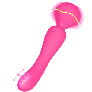 RoHs thêm dài g-spot <span class=keywords><strong>Vibrator</strong></span> với USB điện tình dục cặp vợ chồng xử lý Phễu nữ ma thuật Massager - Product Image 5