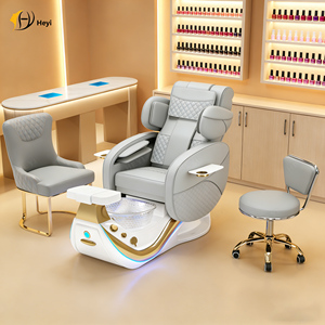 Professionelle Schönheitssalon Möbel Ausrüstung Elektrisch Verstellbarer Spa-Fußmassagesessel Pediküre Station Stühle - Product Image 2