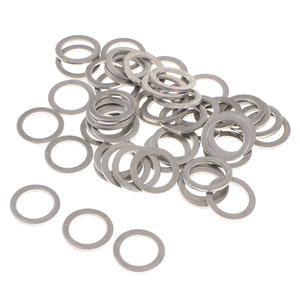 Aluminum Drain <b>Plug</b> Sealing Gasket 9956-41-400 For Mazda Engine System Repair <b>Replacement</b> - Product Image 5