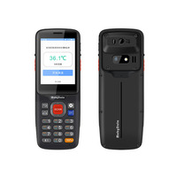 Dellege DT0052 Téléphone portable à clavier numérique avec Android 9 Scanner de codes à barres 2D Bluetooth IP65 PDAS