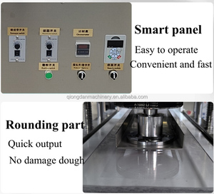 Diviseur de boule de pâte à haute efficacité Boule de <span class=keywords><strong>chocolat</strong></span> plus ronde Extrudeuse Diviseur de pâte Machine Diviseur de pâte <span class=keywords><strong>Pizza</strong></span> Boulette Maker - Product Image 2