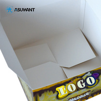 Boîte en carton prête à l'emploi pour présentoir de vente au détail, personnalisable par le fabricant, en papier, 350g, avec languette détachable