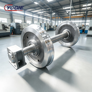 Ruedas de Acero Forjado de Doble Brida de Alta Precisión, Personalizadas OEM, para Ferrocarriles Industriales, Metro, Tren y <span class=keywords><strong>Tranvía</strong></span> - Product Image 2