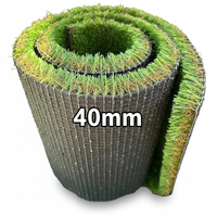 Gazon artificiel paysager, mini terrain de football, gazon synthétique, gazon artificiel pas cher de Chine pour jardin
