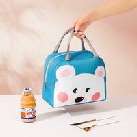Haute qualité personnalisé mignon dessin animé conception en plein air déjeuner sac isotherme coloré pique-nique Camping enfants sac à déjeuner