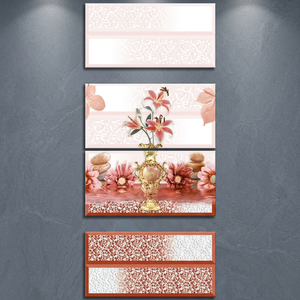 300x600mm China fábrica cocina antideslizante mármol pared porcelana Digital 30x60cm 12x24 azulejos de pared de diseño de cerámica esmaltada brillante - Product Image 1