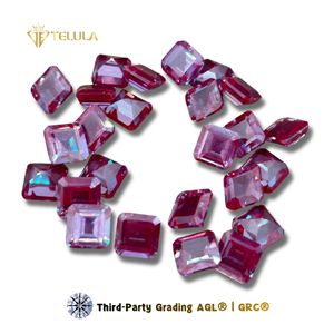 <span class=keywords><strong>Pierre</strong></span> d'Alexandrite de laboratoire, gemme en vrac, certifiée AGL, à changement de couleur, taille Asscher, 0,3 ct à 5 ct, vente en gros pour la fabrication de bijoux - Product Image 1