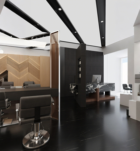 Modern Nail Salon Station Design | Custom Manicure Table & Mirror Set | One-Stop Nail Salon Furniture & Decoration Solution - Product Image 5