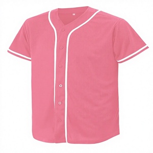 Camiseta de Béisbol Estampada Transpirable 100% Poliéster 180 Gramos Personalizable Manga Corta Sin Cuello Nombre del Equipo Personalizado - Product Image 4