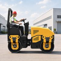 Rouleau compresseur routier de haute qualité 2300 kg pour la pavage de voies larges