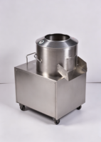 Éplucheuse à pommes de terre TP450 en acier inoxydable, machine à éplucher les légumes-racines commerciale pour pommes de terre, taro, gingembre