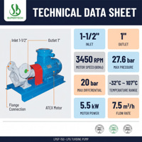 Turbopompe GPL de qualité industrielle fonctionnant à -32°C ℃ ~107 ℃ . La technologie de turbines à haute efficacité est utilisée pour le remplissage et la production de gaz liquéfié.