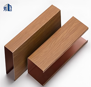 Tubo Cuadrado de Aluminio en Forma de U, Resistente al Fuego e Impermeable, para Techo Suspendido, para Patio de Villa, Ocio - Product Image 1
