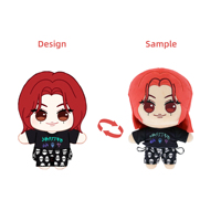 Poupée en peluche personnalisée, figurine d'anime, 20 cm, poupée de personnage de l'histoire, poupée en peluche d'idole Kpop, figurine d'anime, jouets avec vêtements