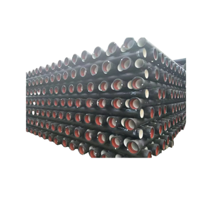 आइसो2531 निर्बाध डक्टाइल आयरन पाइप बेहतर गुणवत्ता वाले आयाम वर्ग c25 c30 c40 k9 DN80mm-DN2000mm कच्चा लोहा पाइप - Product Image 1