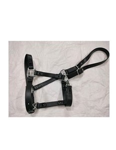 Harnais pour cheval en fourrure de vison douce au toucher, avec ajustement réglable et quincaillerie robuste pour un usage quotidien - Product Image 6