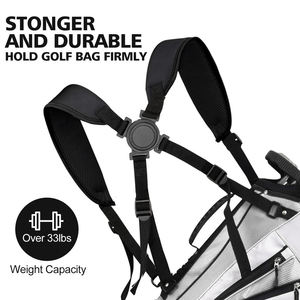 Wholesale Price Adjustable Padded <b>Bag</b> <b>Strap</b> <b>Replacement</b> Golf Double Shoulder <b>Bag</b> <b>Straps</b> for Golf Staff <b>Bag</b> - Product Image 3