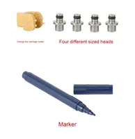 Pistolet de perçage d'oreilles indolore en acier inoxydable, marque Hua Xi, 0,1 kg, outils et équipement de bijouterie, vente chaude