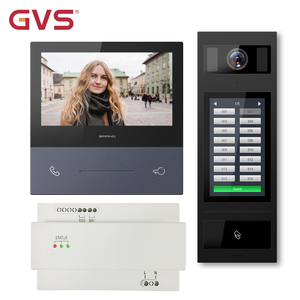 ชุดระบบภาพวิดีโอ TFT ขนาด 7 นิ้ว GVS Tuya Smart Home พร้อมรีโมทปลดล็อค และควบคุมด้วยบัตร IC รุ่น T-OS14E+ T-IS19+ PS01-C ชุดรีโมทครบชุด - Product Image 1