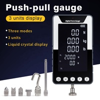 Capteur de haute précision 20Kg Push Tension Mètre Jauge de force numérique Compteur Push-Pull